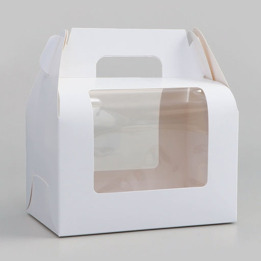 Цена за 3 шт. Коробка под рулет, белая 16.5×11×10 см