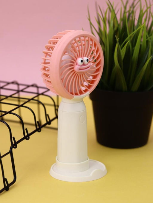 Портативный ручной вентилятор iLikeGift Face lips, pink