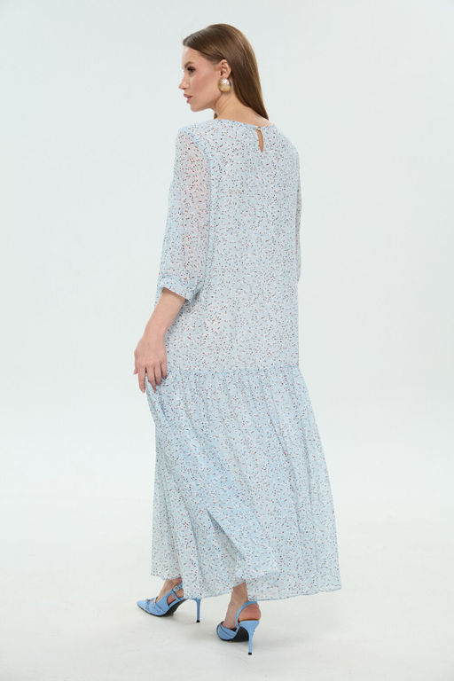 Костюм NIKVA н1037-2 крем-брюле и небесный