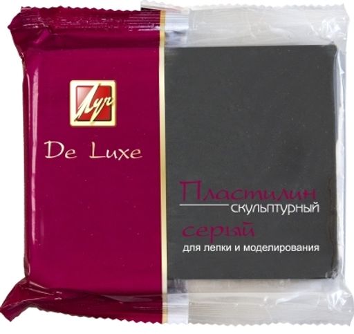 Луч. Скульптурный пластилин "Серого цвета" 300 гр.23С 1483-08/12