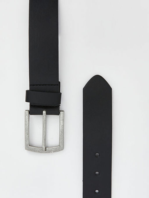 Deri G?r?n?ml? Erkek Kemer