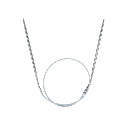 Спицы GAMMA круговые MKS сталь d 3.0 мм 40 см 1 шт с металлической леской фото 4