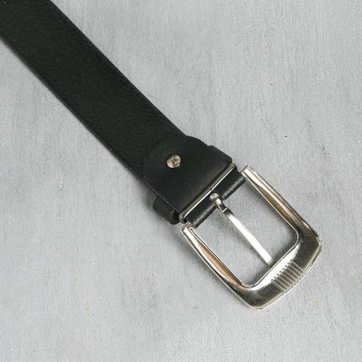 Ремень черный, 3,5х110х0,3 см. - Simaland фото 3