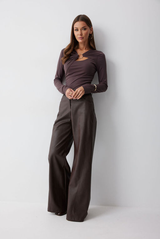 Джемпер LYUSHe 4232 баклажан  фото 6