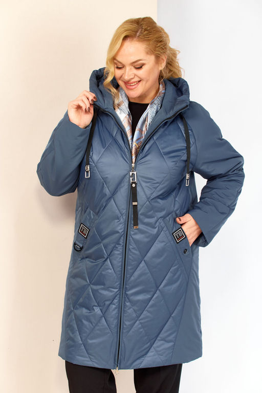 Куртка SHETTI 2209 джинс  фото 7