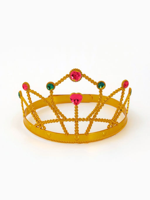 Цена за 2 шт. Корона принцессы для девочки, цвет золотой