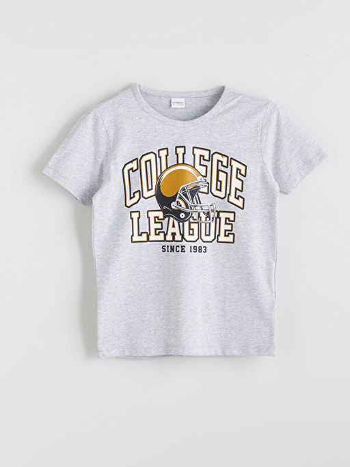 Bisiklet Yaka Erkek ?ocuk ?ortlu Pijama Tak?m?