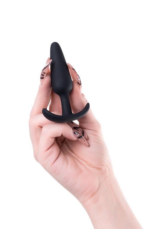 Набор анальных втулок TOYFA POPO Pleasure Eridani, силикон, черный, 3 шт.