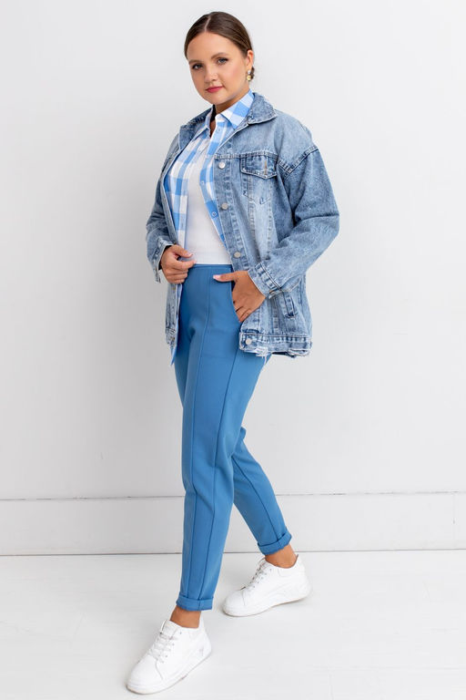 Брюки АБ-11 деним - Angelika фото 7