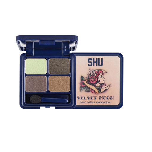 Тени для век Velvet Moon, 153 теплый зеленый 078SH16172