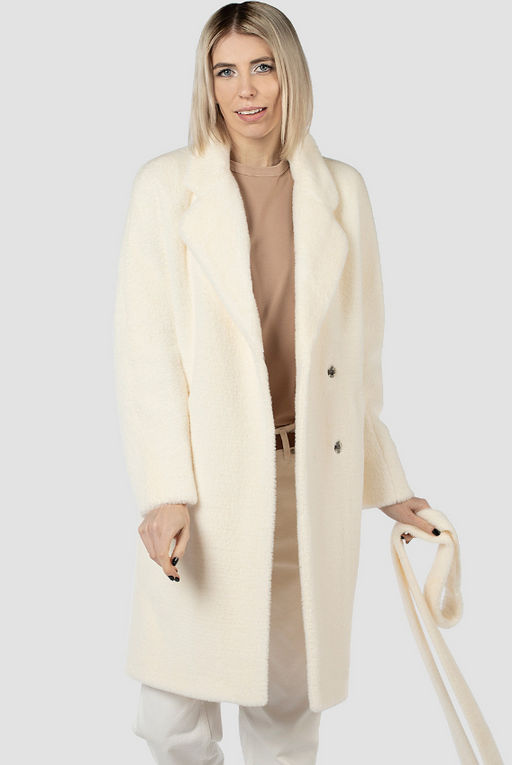 Пальто женское демисезонное (пояс) - El podio фото 9