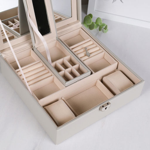 Шкатулка для украшений 25х25х8см / F223 /уп 20/ - Галеонтрейд фото 6