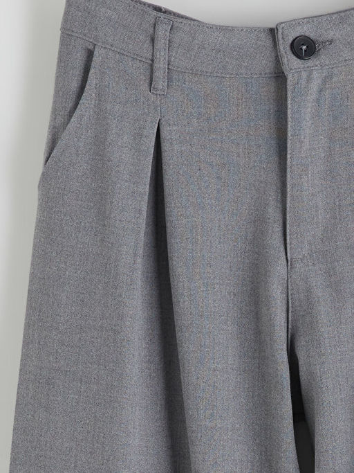 Wideleg Pileli K?z ?ocuk Pantolon