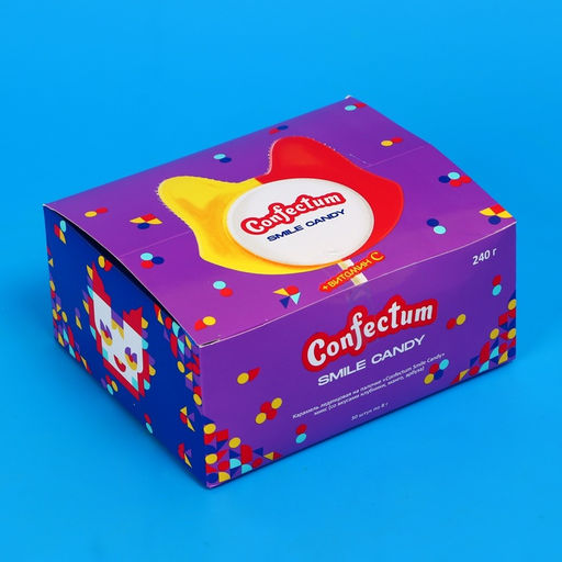 Цена за 30 шт. Карамель леденцовая на палочке Confectum Smile Candy, 8 г - Simaland фото 3