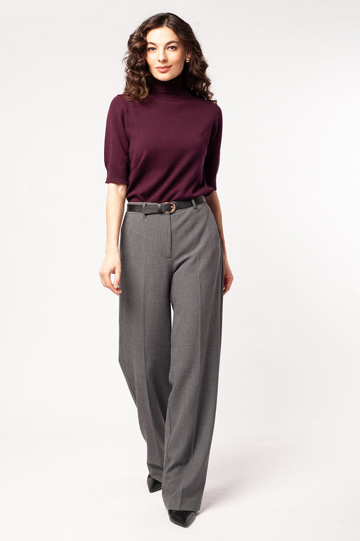 VILATTE / Джемпер с из хлопка с нейлоном  фото 4