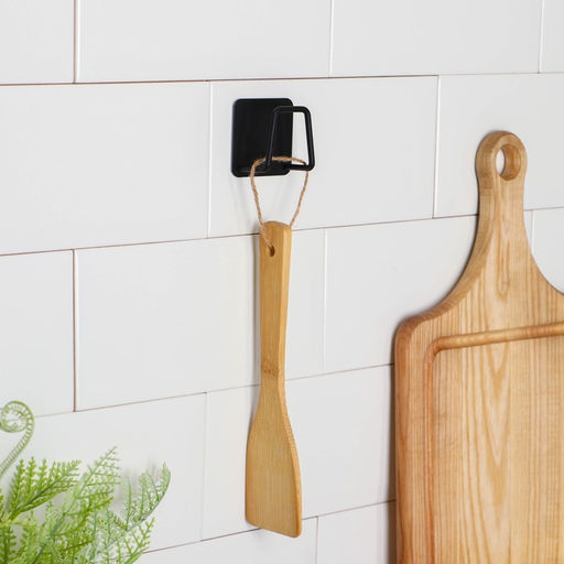 Цена за 2 шт. Держатель универсальный Доляна, на липучке, чёрный