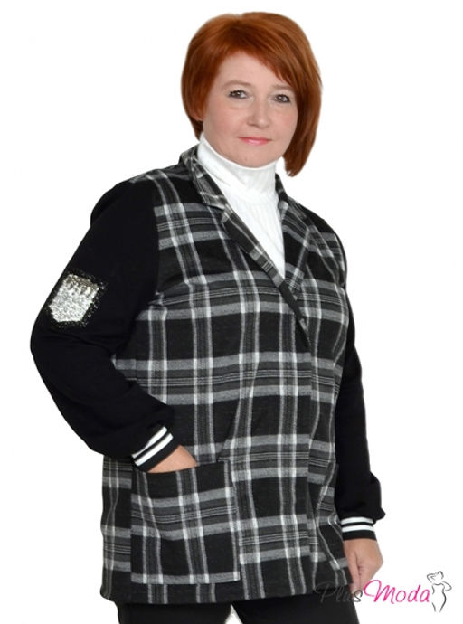 Жакет Модель №983 размеры 44-84 - Plusmoda фото 11
