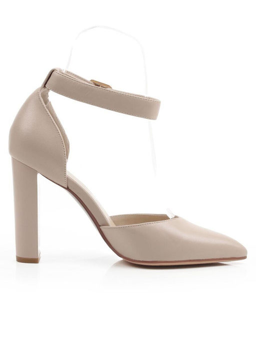 06-A34A-536E BEIGE/PINK POWDER Туфли женские (натуральная кожа)