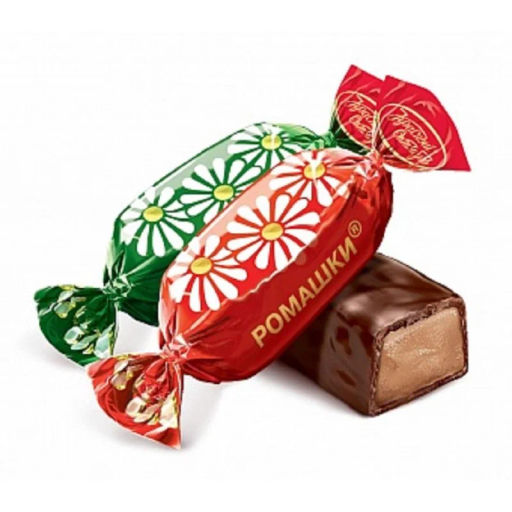 Ромашки конф. вес 1000 г ( Красный Октябрь)