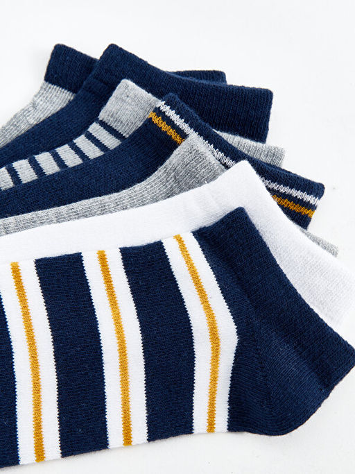 ?izgili Erkek ?ocuk Patik ?orap 7li