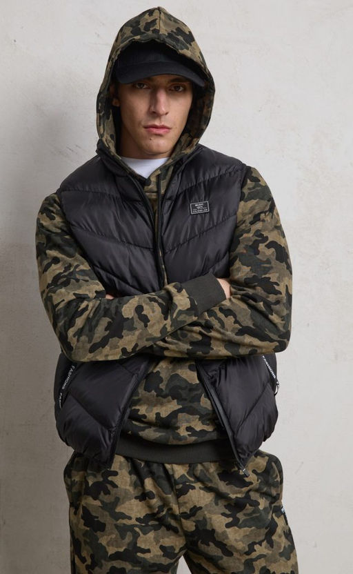 Толстовка F411-0590 khaki camo