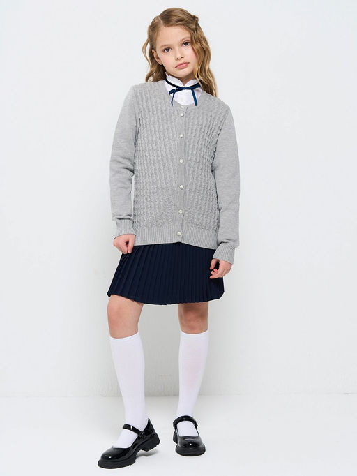 Жакет для девочек 5223-7071 - Vay kids школа фото 2