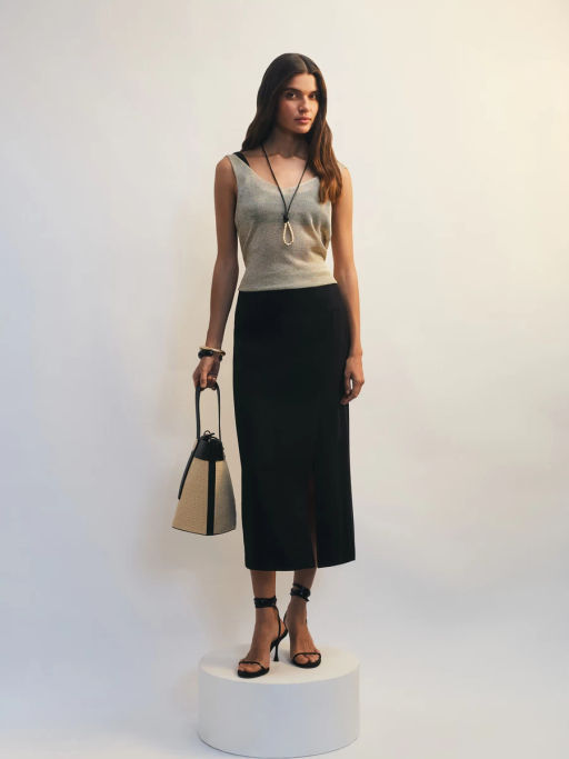 Топ из вискозы с люрексом / Zarina  фото 2