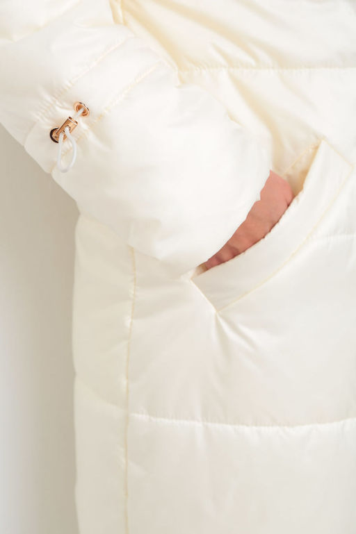 Куртка Diamant 1914-Р беж-какао фото 189