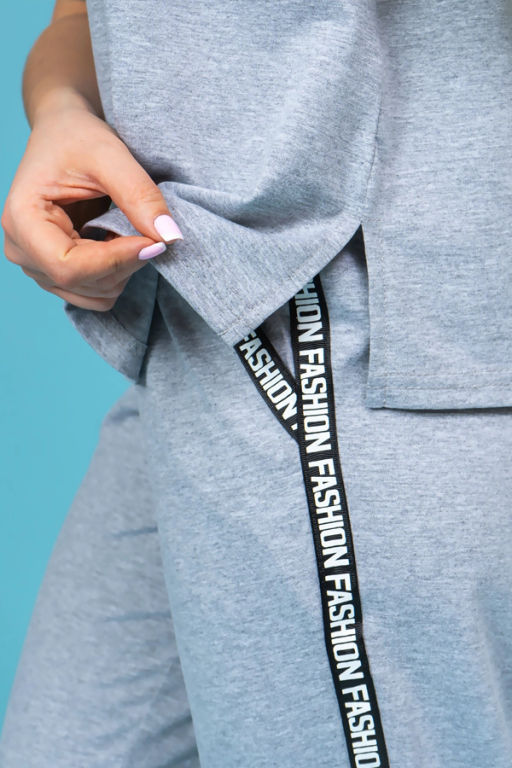 Костюм женский, цвет серый