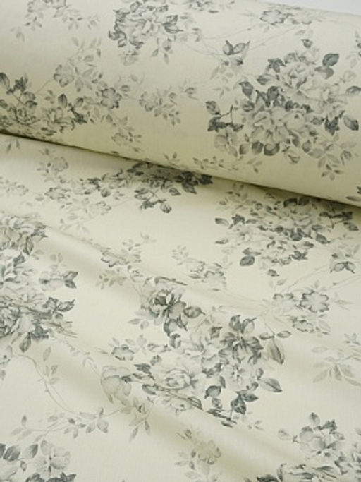 Сатин Винтажный романс цв.серый, ш.2.5м, хлопок-100%, 115гр/м.кв