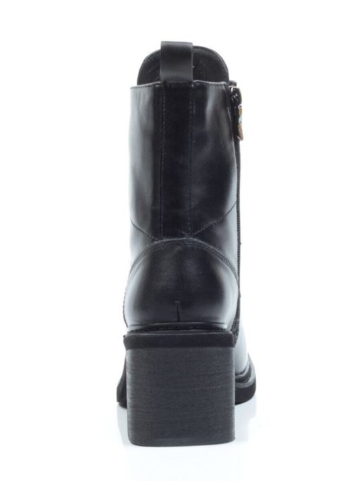 SE21W-2A BLACK Ботинки зимние женские (натуральная кожа, натуральный мех) - Фабричный китай фото 9