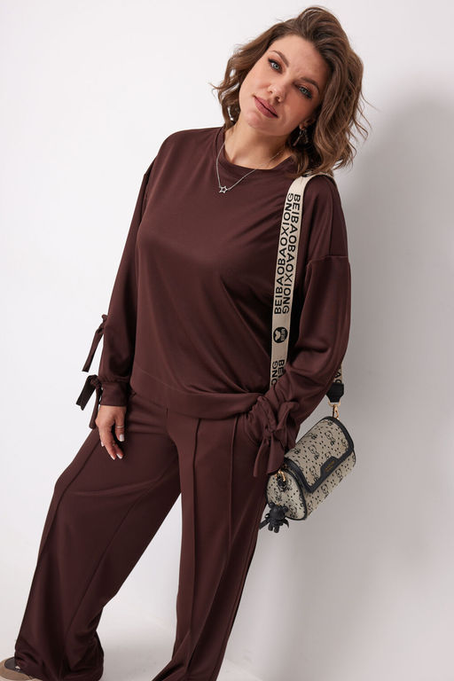 Костюм BegiModa 3098 мокко  фото 2