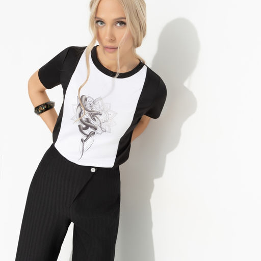 Футболка с принтом Я так хочу (snake)