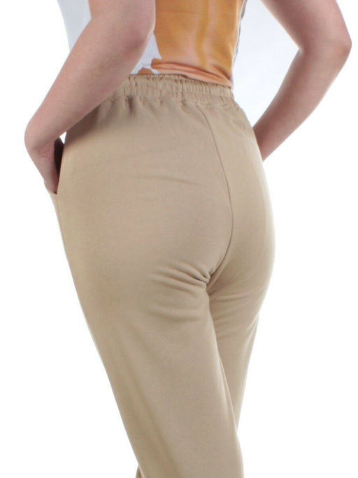 2790 BEIGE Брюки спортивные женские