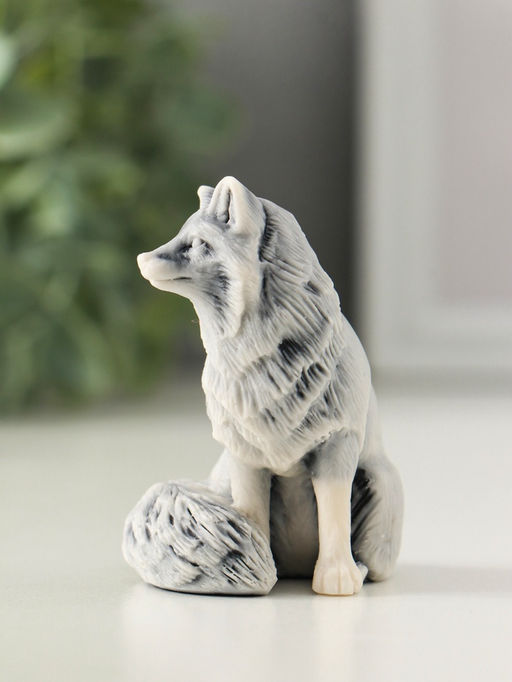 Сувенир "Лисичка сидящая" 6,2 см