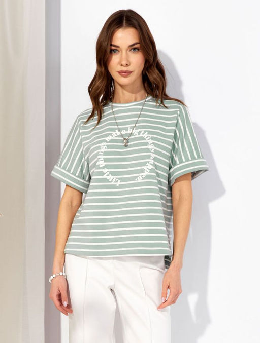 Джемпер 4334 (мята) - Lyushe фото 9