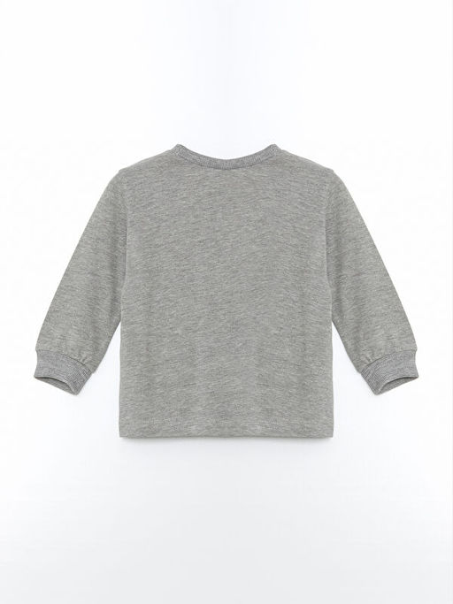 Bisiklet Yaka Bask?l? Erkek Bebek Ti??rt - Waikiki фото 2