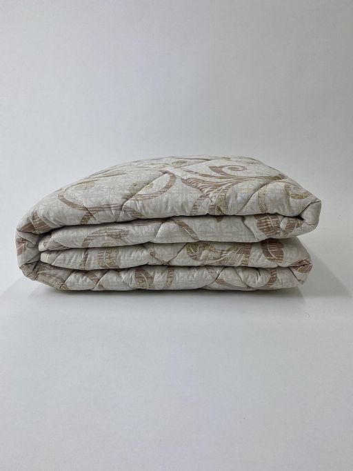 Одеяло, среднее, плотность 300 гр/м2, Верблюд, чехол поплин/перкаль (100%хлопок) евро