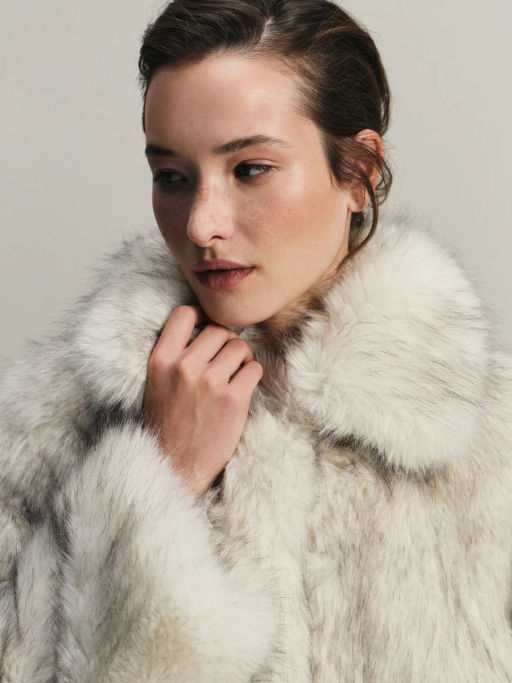 Шуба из искусственного меха / Zarina  фото 11