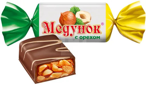 Медунок с орехом" 1кг/Славянка/20538/