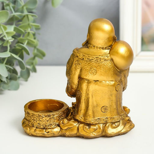Фигурка-подсвечник на 1 свечу «Денежный Хотей», 12.5×5.5×13 см, МИКС