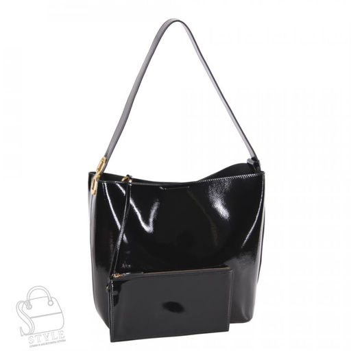 Сумка женская кожаная 1266EC black Euro-Col в Новосибирске