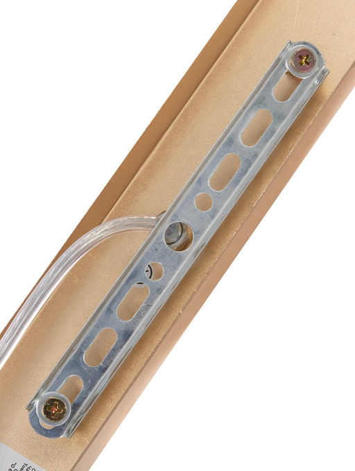 Светильник подвесной ЭкономСвет 10298/3GD, 3×40 Вт, E27, 61×15×18×70 см, золотой, янтарный