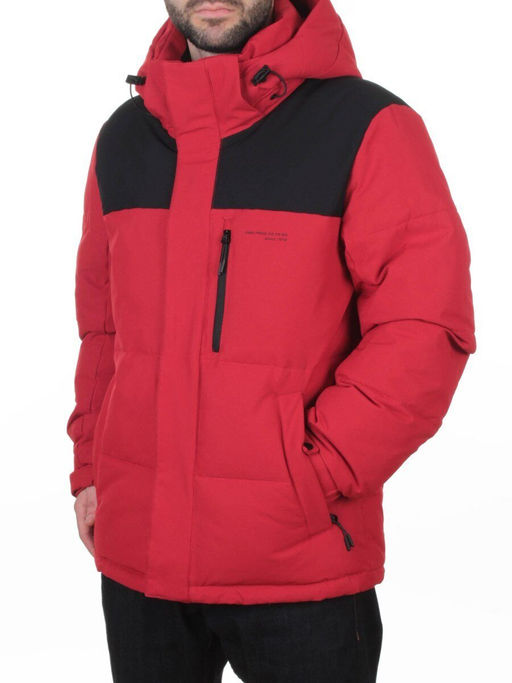 6966 RED Куртка мужская зимняя (200 гр. холлофайбер)