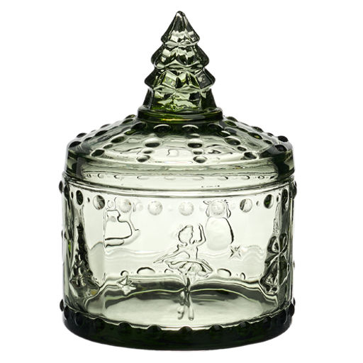 Емкость для хранения "Щелкунчик" green, 9*9*12,5 см 355-418 355-418 /АРТИ-М/