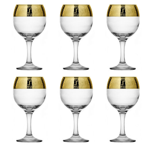MS411-45 Набор 6-ти бокалов д/вина 260 млОЛИМП (х8)