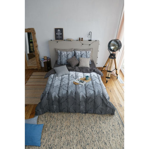 Постельное бельё Этель дуэт Лес 143х215 см - 2 шт, 240х220 см, 70х70 см -2 шт, бязь  фото 10