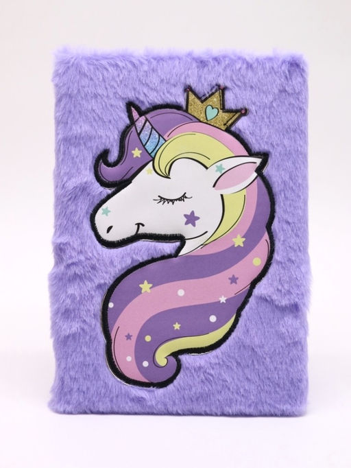 Блокнот плюшевый Princess Unicorn (21,5*14,5 см)