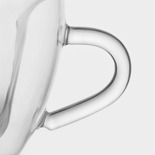 Набор кружек с двойными стенками Доляна Сердце, 150 мл, 11.5?8.5?8 см, 2 шт., стекло, прозрачный  фото 4