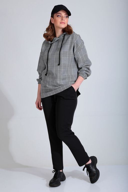 Костюм Liona Style 775 серый/черный